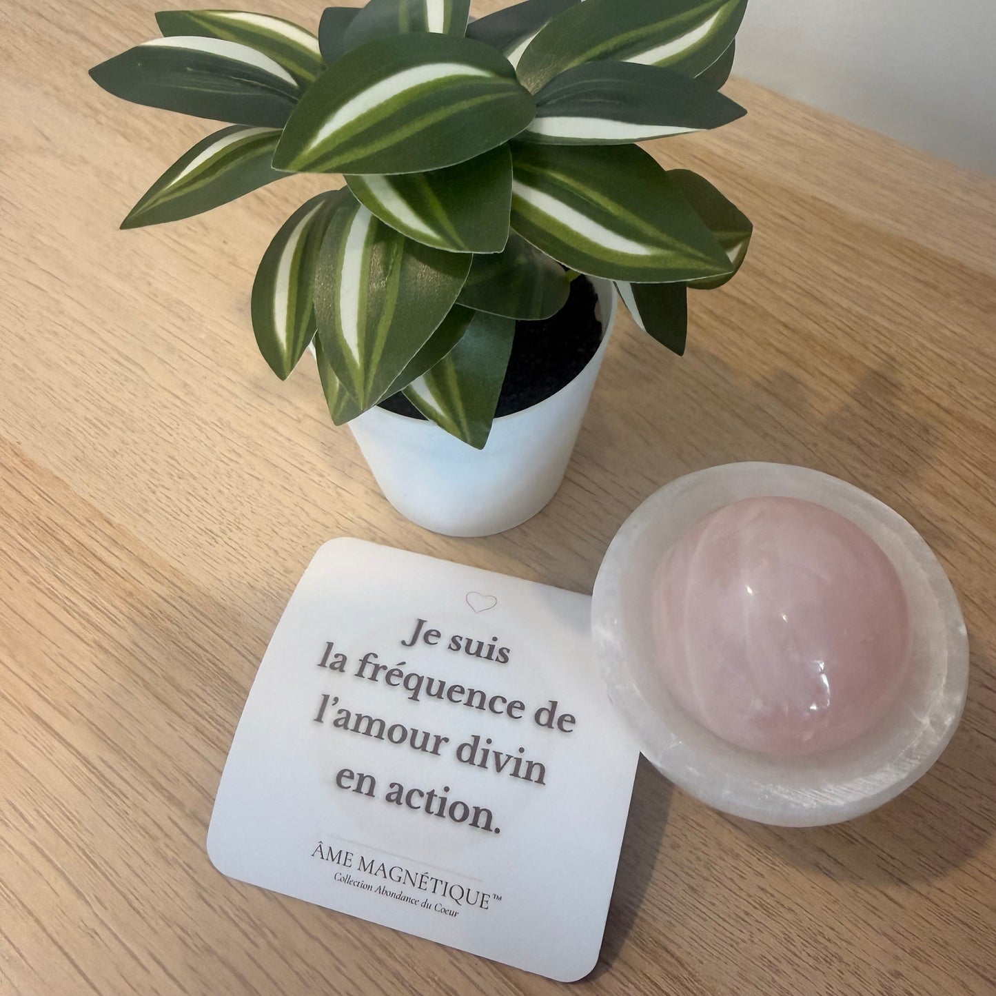 Aimant - "Je suis la fréquence de l'amour divin en action"