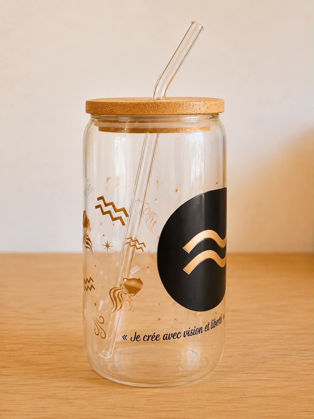 Verre Verseau - Je crée avec vision et liberté