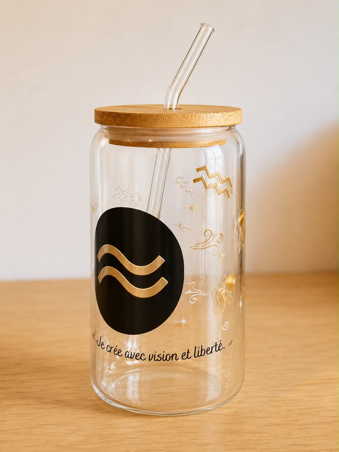 Verre Verseau - Je crée avec vision et liberté