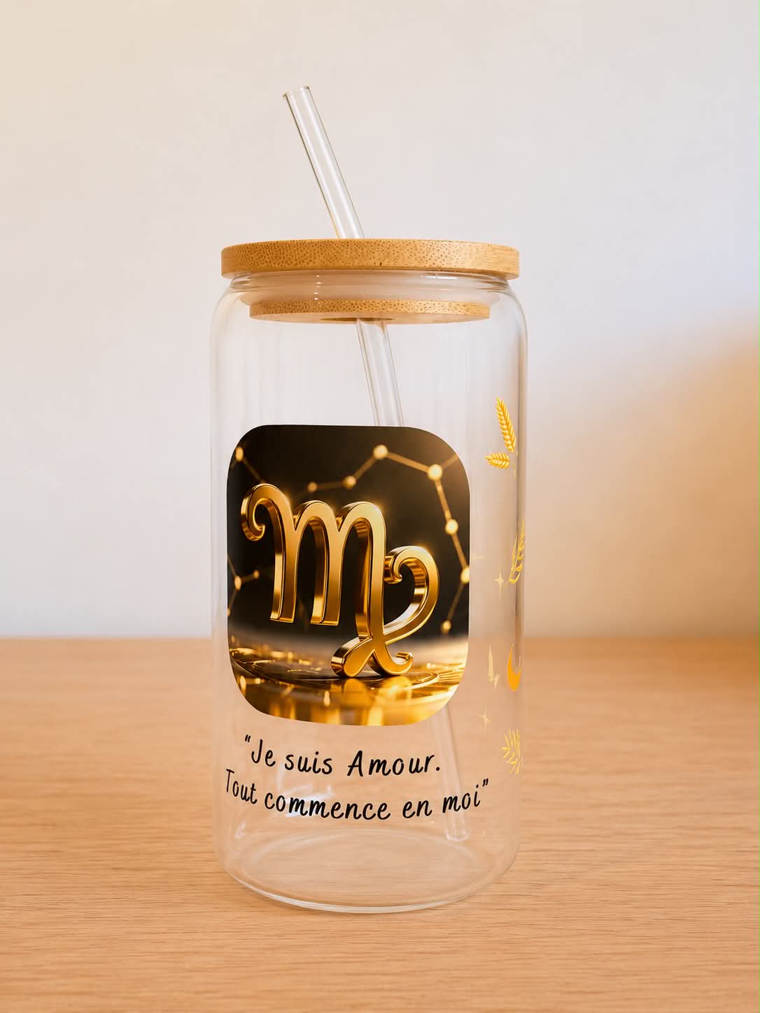 Verre Vierge - Je suis Amour. Tout commence en moi