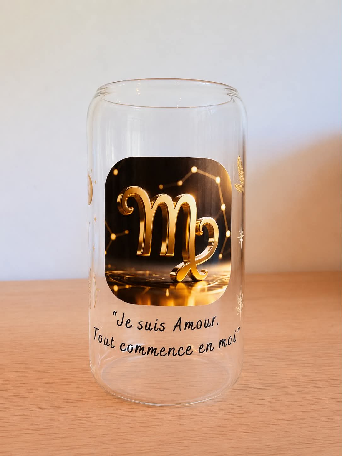Verre Vierge - Je suis Amour. Tout commence en moi