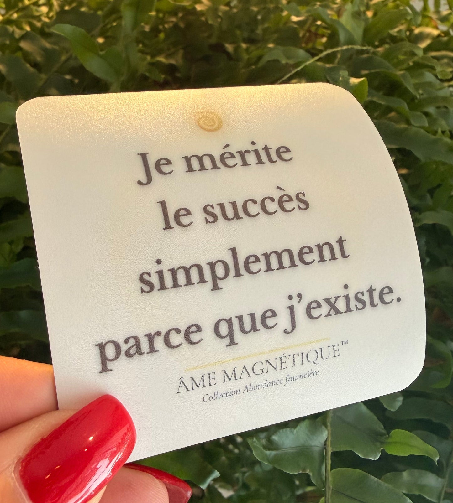 Aimant - "Je mérite le succès simplement parce que j'existe"