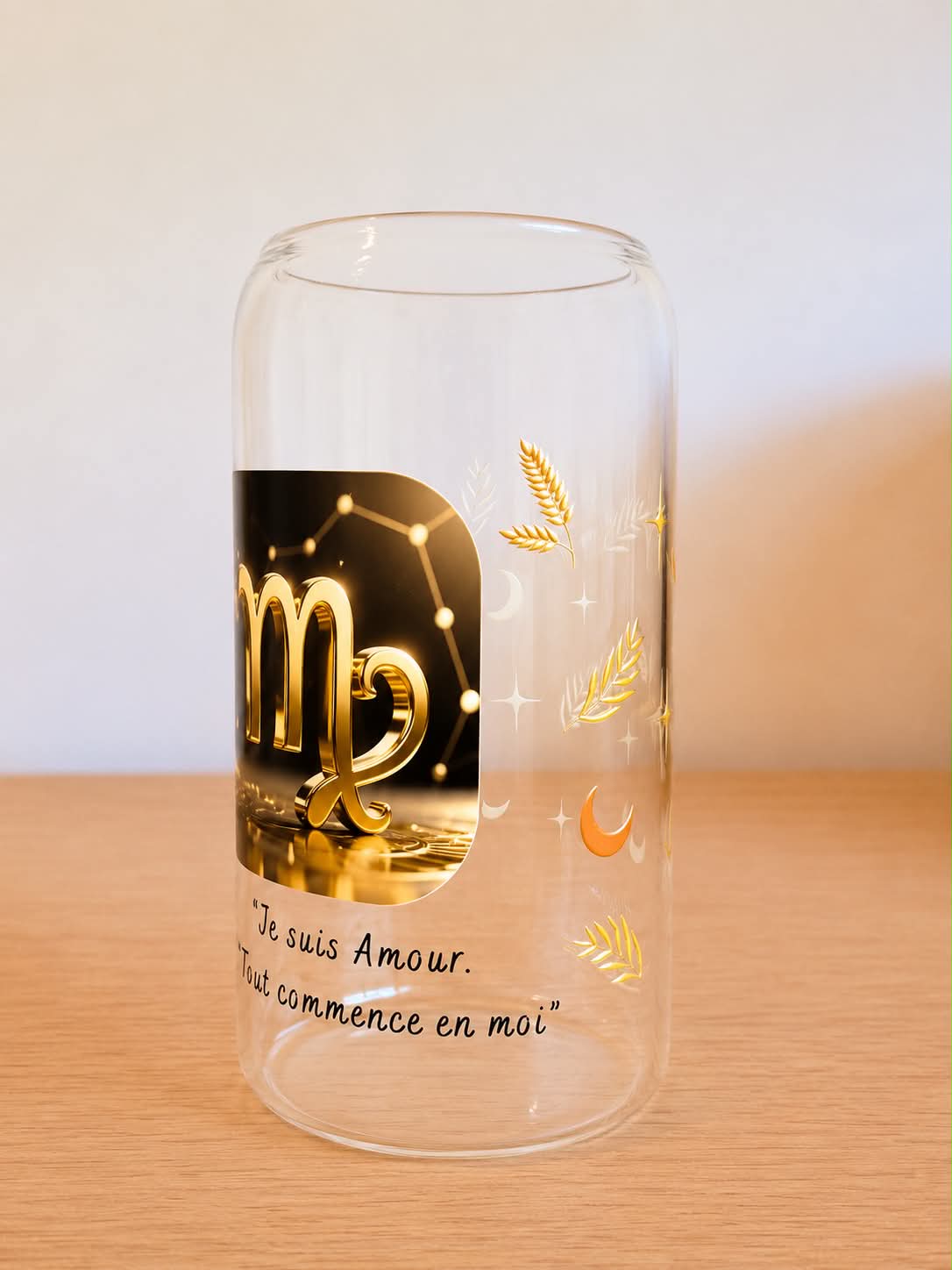 Verre Vierge - Je suis Amour. Tout commence en moi
